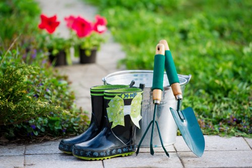 Professional garden clearance services at work in Finsbury Park